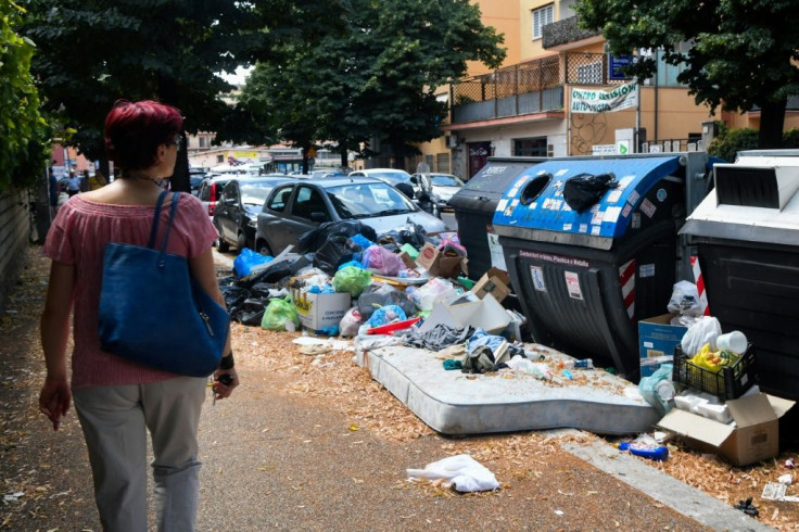 Rome's mayor Virginia Raggi has come under fire for the city's garbage crisis