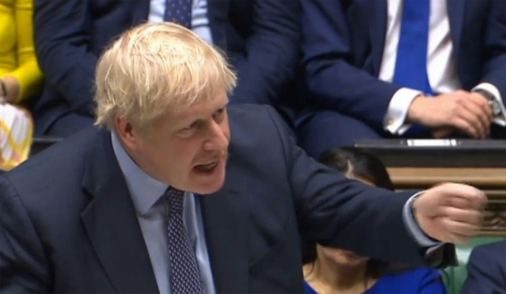 Britain's Prime Minister Boris Johnson said further Brexit delay would be 'pointless and deeply corrosive'