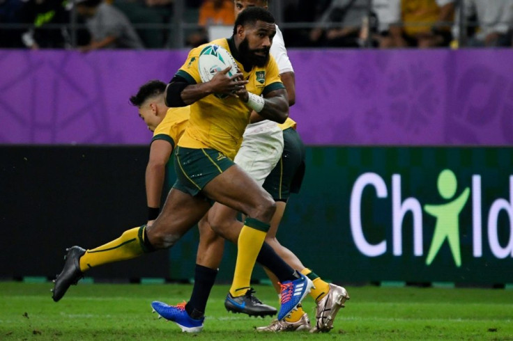 Australia's Marika Koroibete scored early in the second half