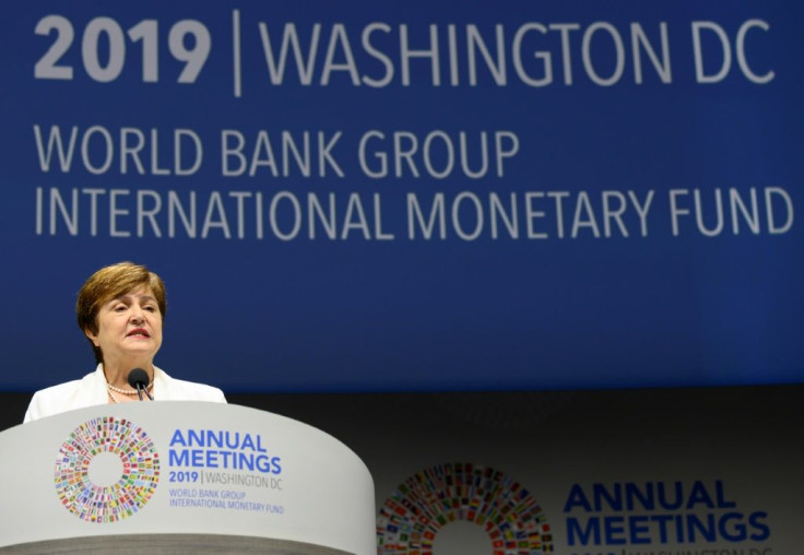 IMF Managing Director Kristalina Georgieva says peer pressure is building for countries to follow trade rules