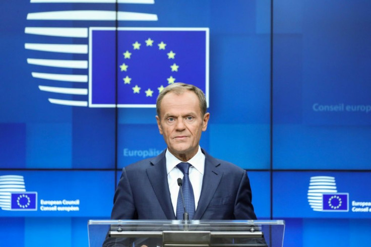 European Council President Donald Tusk said he would begin consulting EU leaders 'on how to react' - a process one diplomat said could take a few days