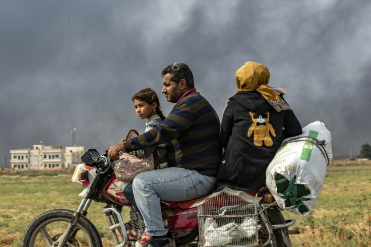 The Turkish offensive has displaced hundreds of thousands from their homes in northern Syria