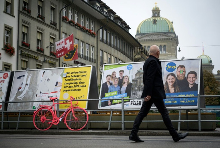 Under Switzerland's unique political system, the election decides the 200 lower house lawmakers and 46 senators elected to four-year terms, but the make-up of the executive Federal Council will not be decided until December