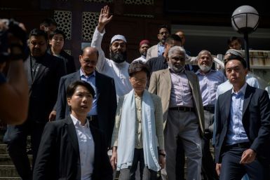 Kowloon Mosque representatives said Hong Kong leader Carrie Lam apologised for the dye incident, and that it was accepted