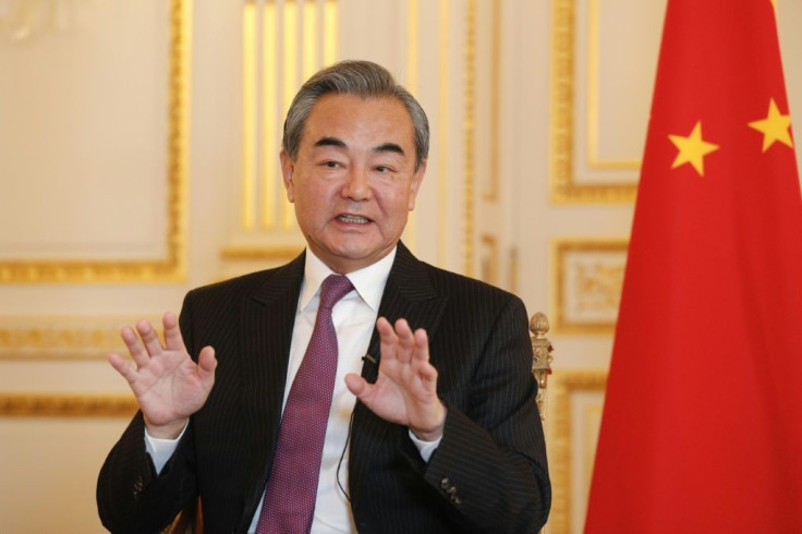 Chinese Foreign Minister Wang Yi said a trade deal between China and Europe was "progressing well"