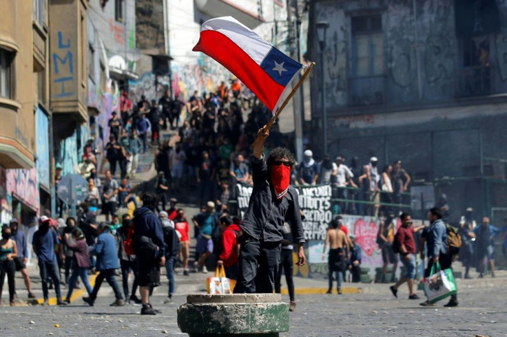 Almost 1,500 people have been detained since Chile's outbreak of social unrest began