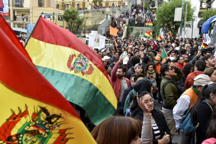Revised results in Bolivia's presidential election, released after a long and unexplained delay, showed Morales edging towards an outright victory with 95 percent of the votes counted