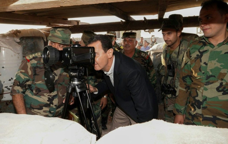 It was Assad's first visit to Idlib province since the civil war erupted eight years ago