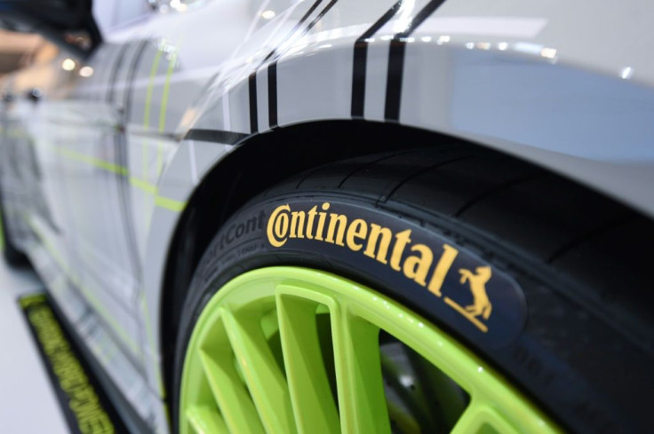 Burning rubber: Continental's share price rose four percent