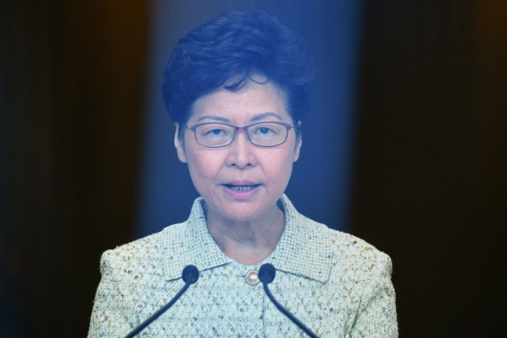Hong Kong Chief Executive Carrie Lam has faced sustained criticism from protesters in the semi-autonomous city