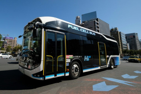 Toyota says fuel-cell technology can also be used in heavy vehicles, including buses and trucks