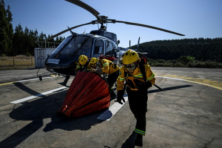 The private fire fighting brigade Afocelca was set up by Portugal's paper pulp industry to protect its forests