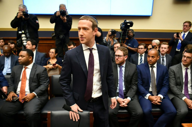 Facebook Chairman and CEO Mark Zuckerberg arrives to testify before the House Financial Services Committee on "An Examination of Facebook and Its Impact on the Financial Services and Housing Sectors"
