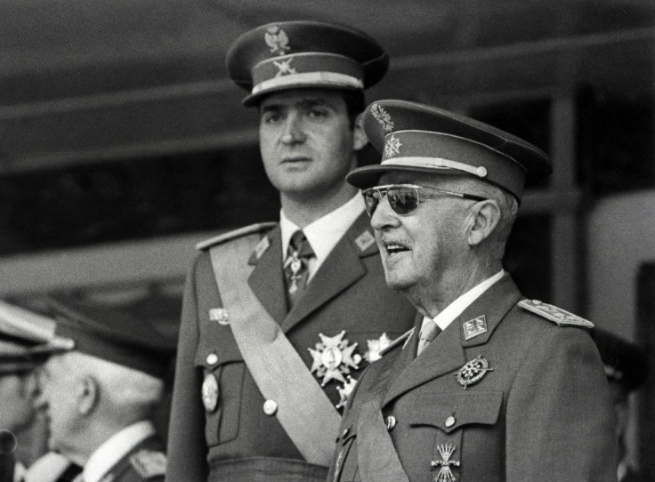 Spanish dictator Francisco Franco named Prince Juan Carlos as his successor