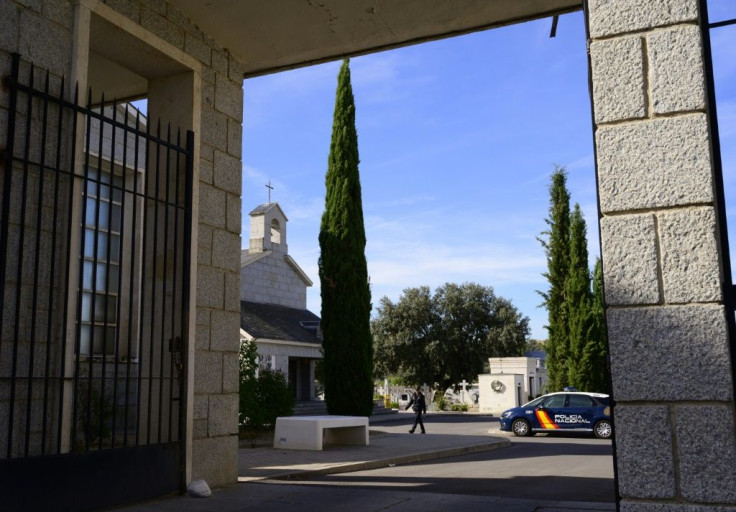 Franco is to be reburied next to his wife in the Mingorrubio cemetery at El Pardo, north of Madrid