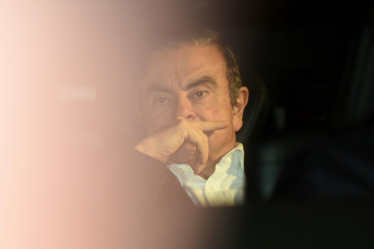 Ghosn is out on bail in Tokyo, awaiting trial on four charges of financial misconduct