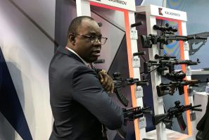 Russia has been a major supplier of weapons to Africa and the country's arms exporter hopes the first Russia-Africa summit will help boost business on the continent