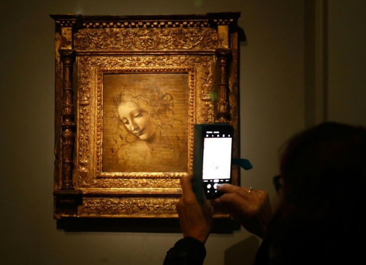 "The Head of a Woman" loaned by the Galerie Nationale of Parma, Italy, is among the 162 works on display