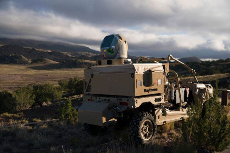 Raytheon-High-Energy-Laser-Weapon-System-694x463