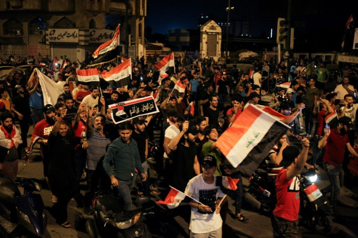 The scene in Tahrir Square ahead of larger protests expected Friday