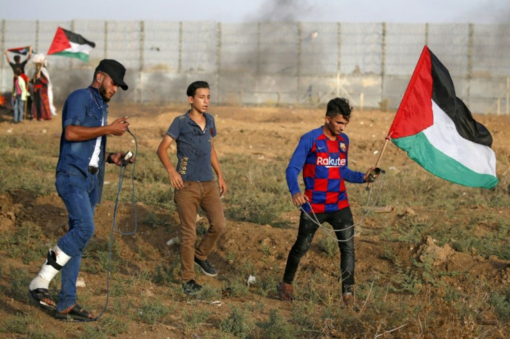 The Islamist movement Hamas which rules the Gaza Strip heavily influences the protests which they can ramp up or down to increase leverage with Israel