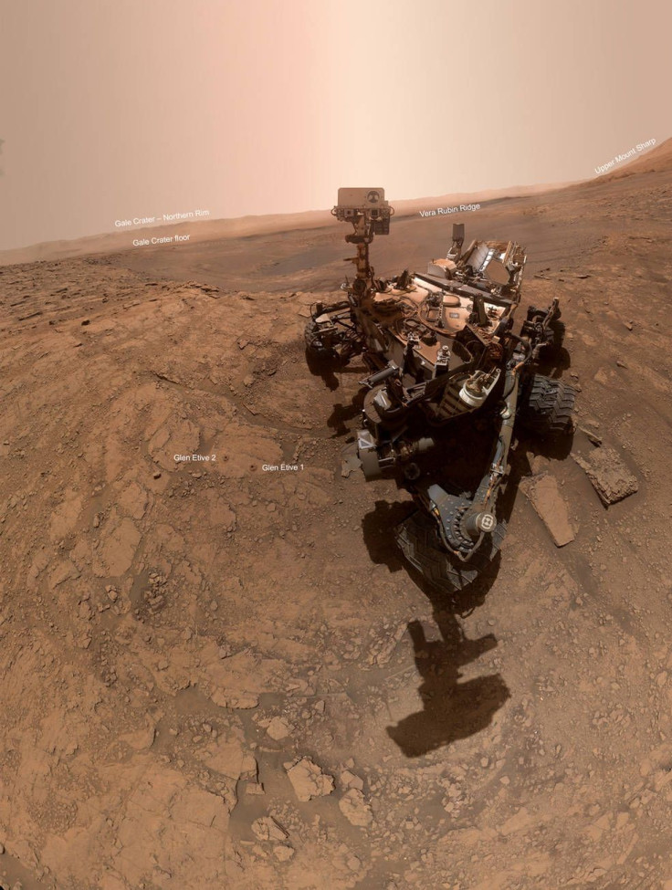 Curiosity Rover experiments