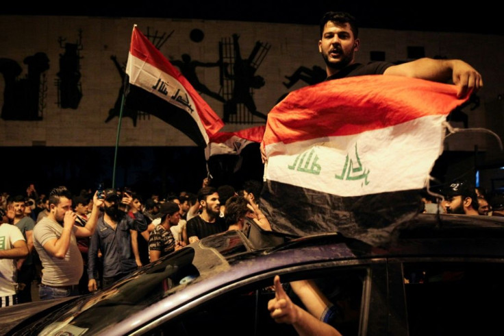 Fresh anti-government rallies broke out on Thursday, with hundreds descending onto the streets of Baghdad