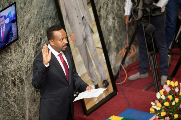 April 2 2018: Abiy Ahmed takes the oath of office as prime minister