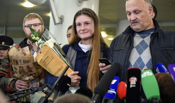 Butina in December entered a plea deal on a charge she acted as an illegal, unregistered foreign agent but was released Friday