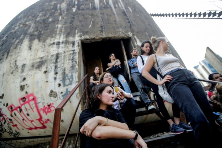 Beirut's 'Egg' is among several pre-war spaces occupied by academics and demonstrators
