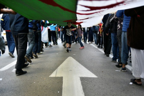 Algerian protesters have demanded sweeping reforms ahead of a December presidential vote