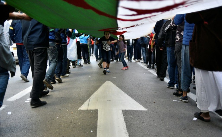 Algerian protesters have demanded sweeping reforms ahead of a December presidential vote