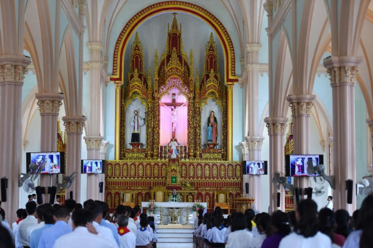 Worshippers held a mass Sunday at a cathedral in Phu Xuan village in Vietnam to pray for those feared among the 39 migrants found dead in a truck in Britain