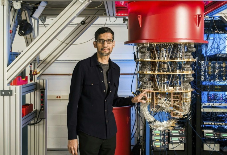 Google CEO Sundar Pichai has welcomed the development of the company's new quantum computers