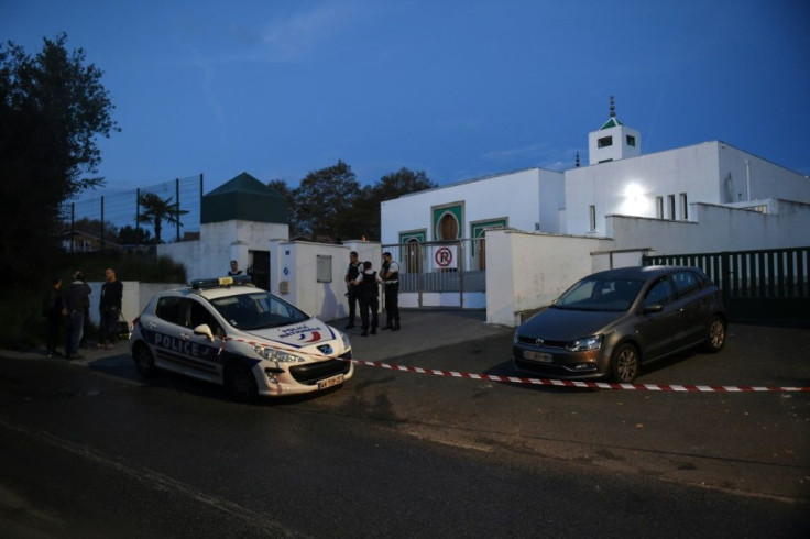 The Mosque of Bayonne, southwest France, has been cordonned off for the investigation