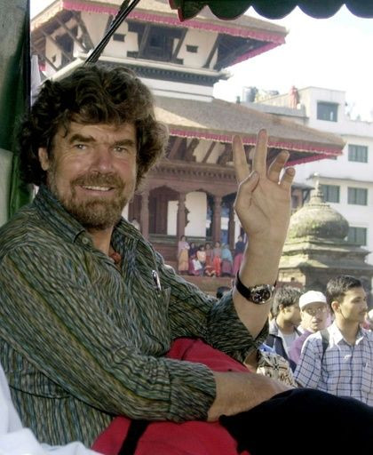 Legendary Italian mountaineer Reinhold Messner, the first person to climb all 8,000 metre-high peaks, was among the first to congratulate Purja for his record-breaking achievement