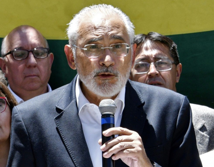 Bolivian presidential hopeful Carlos Mesa has accused the government of fraud over the October 20 general election and demanded the results be annulled