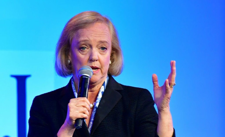 Meg Whitman, CEO of streaming service Quibi, speaks at WSJ Tech Live 2019 in Laguna Beach, California on October 22, 2019.