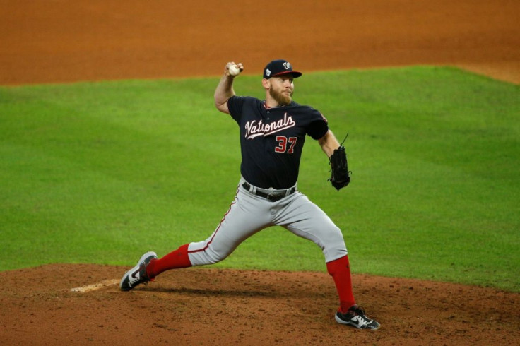 Washington pitcher Stephen Strasburg baffled Houston to help the Nationals level the World Series against the Astros