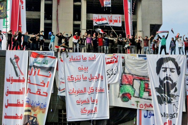 Baghdad's Tahrir Square has been at the centre of the demonstrations