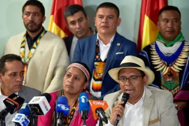The National Indigenous Organization of Colombia says 123 native people have been murdered since August 2018