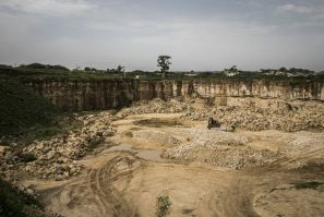 Once one of Senegal's most beautiful baobab forests, Bandia is being devoured by limestone quarries