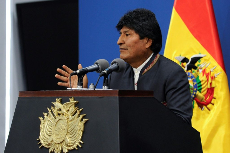 President Evo Morales has said the protests are part of a "coup d'etat" encouraged by opposition leader Carlos Mesa