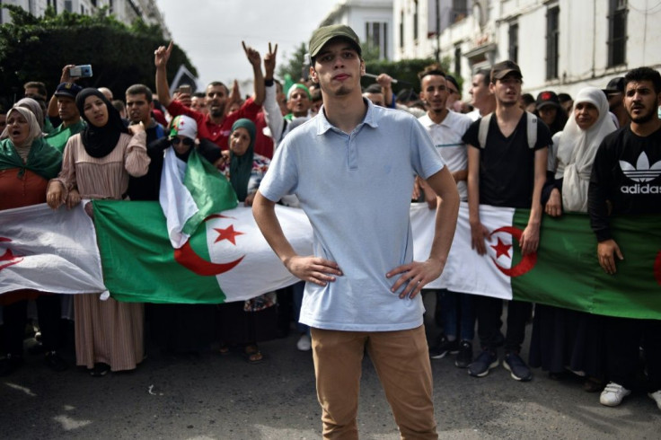 Abdenour Ait Said Abdenour has become a figure head for Algeria's protests