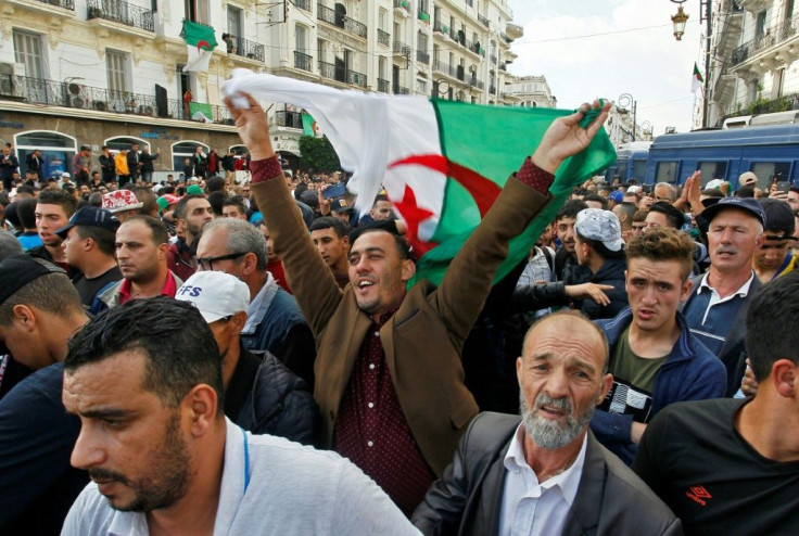 'You have sold the country, you traitors!' demonstrators shouted, addressing the authorities that have become the focus of protest ire since the demand for longstanding leader Abdelaziz Bouteflika's resignation was met in April