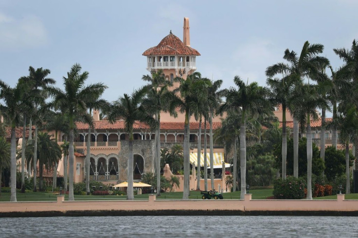 President Donald Trump's Mar-a-Lago resort in West Palm Beach, Florida, which he is making his permanent residence