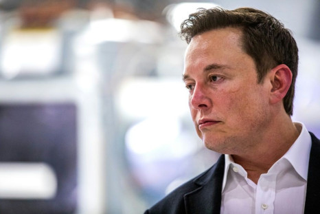 Elon Musk, pictured on October 10, posted on Twitter that he is "going offline"
