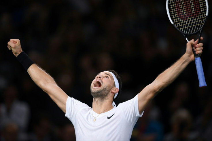 Grigor Dimitrov stands in Djokovic's way of the final after seeing off Cristian Garin