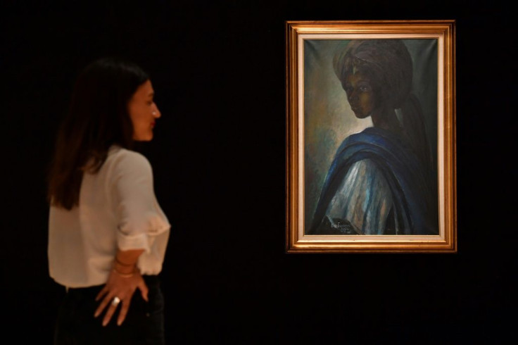 Nigerian artist Ben Enwonwu's work entitled 'Tutu' - the African Mona Lisa -- was one of the works that captured the emergence of Nigeria's art market