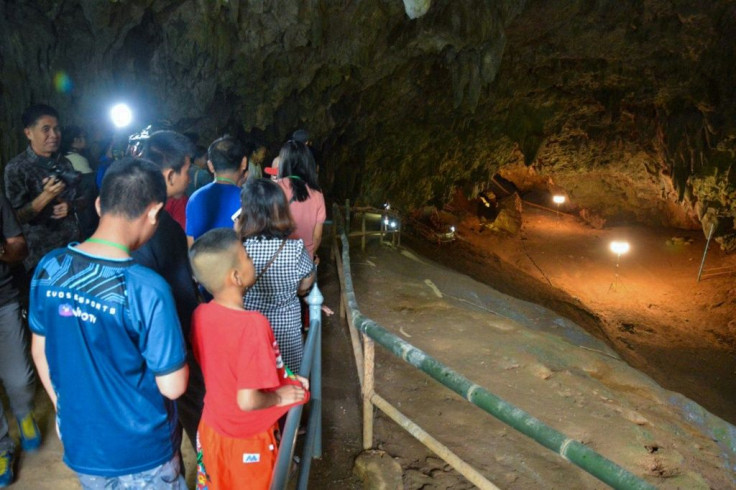 The world-famous cave in northern Thailand where a young football team were trapped last year has been re-opened to tourists